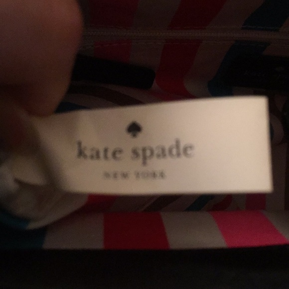 NWOT Kate Spade Black Saffiano Shoulder Bag / Tote - Picture 7 of 8
